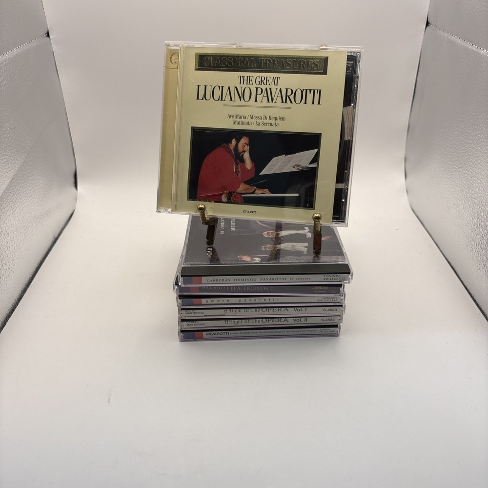 Lot of 7~Luciano Pavarotti CDs~Various Titles